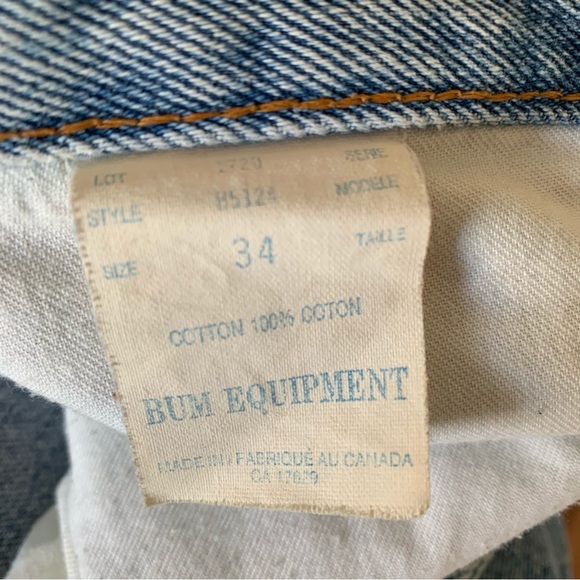Vintage B.U.M. Equipment 80s Tapered Mom Jeans - Picture 4 of 12